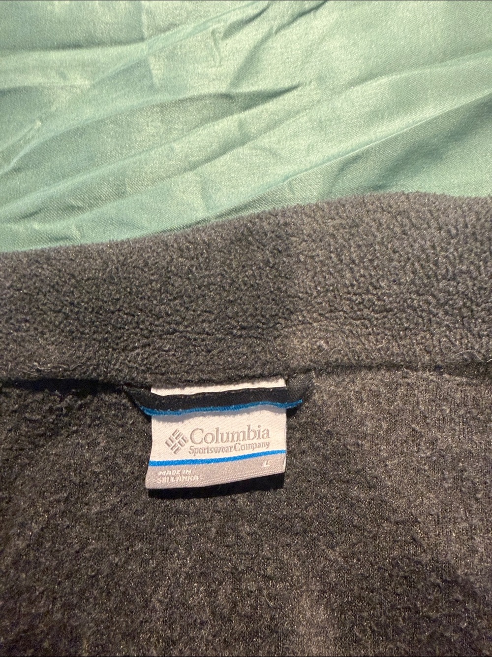 Columbia Dark Gray Full-Zip Fleece Jacket - Picture 2 of 2